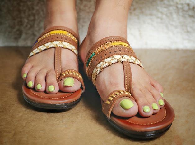 Elegant Pattern Leather Slip-On