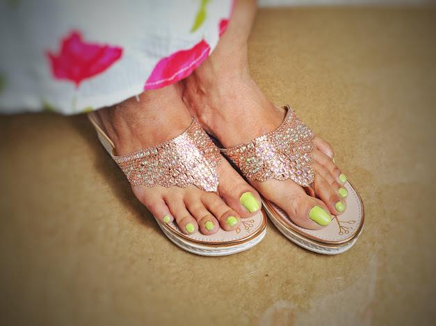 Elegant Floral Leather Slip-On